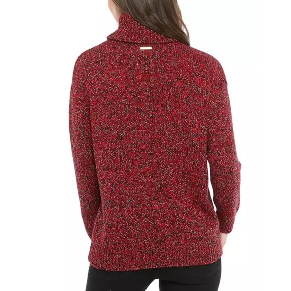 Michael Kors LUREX® Marl Turtleneck Sweater - Picture 8 of 8